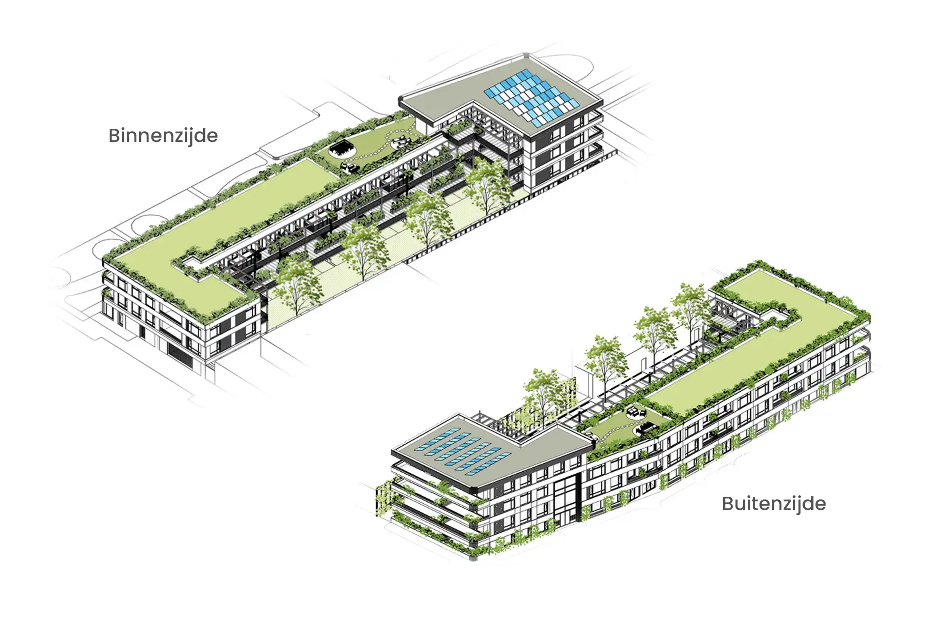 3D model Binnen  en buitenzijde